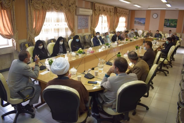 مراسم معارفه مسئول حراست پردیس شهید رجایی برگزار شد 4