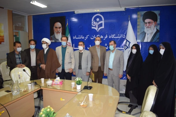 مراسم معارفه مسئول حراست پردیس شهید رجایی برگزار شد 5