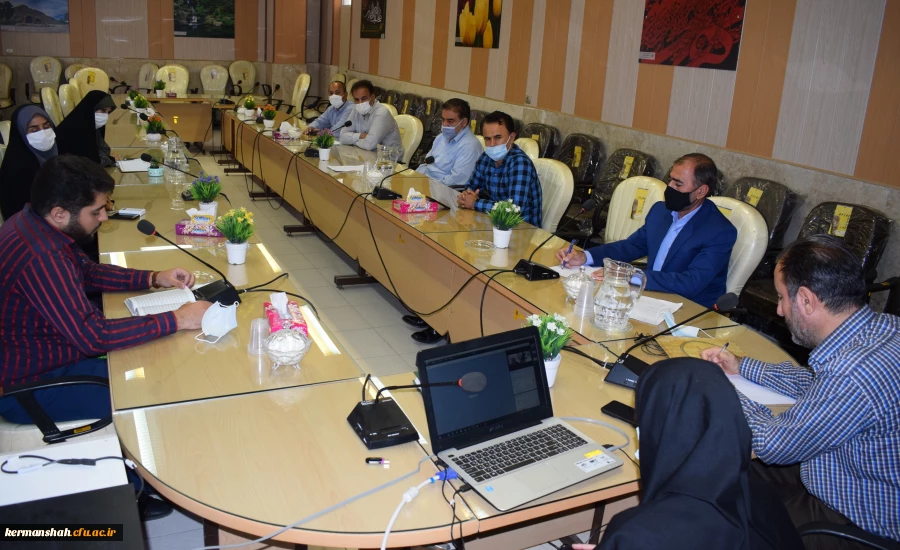 برگزاری جلسه طرح سرای مجازی کشوری به میزبانی مدیریت امور پردیس های استان کرمانشاه 2