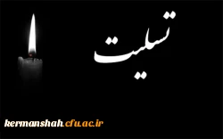 پیام تسلیت مدیریت دانشگاه فرهنگیان به مدیر گروه پردیس شهید صدوقی 2