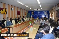 مراسم معارفه معاون هماهنگی مدیریت دانشگاه فرهنگیان استان برگزارشد 3