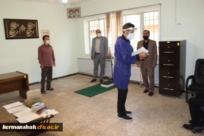 بازدید دکتر محمدی از فرایند انجام مصاحبه معرفی شدگان چند برابر ظرفیت پردیس شهید رجایی