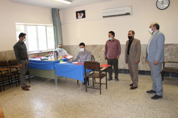 بازدید دکتر محمدی از فرایند انجام مصاحبه معرفی شدگان چند برابر ظرفیت دانشگاه فرهنگیان استان  3