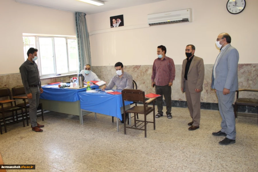 بازدید دکتر محمدی از فرایند انجام مصاحبه معرفی شدگان چند برابر ظرفیت دانشگاه فرهنگیان استان  3