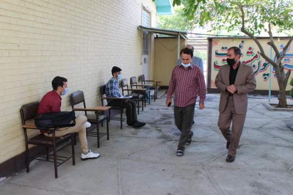 بازدید دکتر محمدی از فرایند انجام مصاحبه معرفی شدگان چند برابر ظرفیت دانشگاه فرهنگیان استان  5