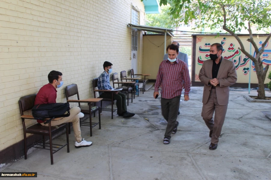 بازدید دکتر محمدی از فرایند انجام مصاحبه معرفی شدگان چند برابر ظرفیت دانشگاه فرهنگیان استان  5