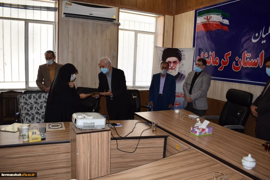 جلسه تکریم و معارفه مسئول حراست مدیریت دانشگاه فرهنگیان استان برگزارشد 5