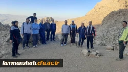 مراسم کوه پیمایی کارکنان دانشگاه فرهنگیان کرمانشاه به مناسبت هفته تربیت بدنی و هفته وحدت 5