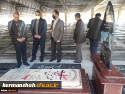 زیارت مزار شهدا در هفته گرامیداشت بسیج توسط کارکنان پردیس شهید صدوقی
 2