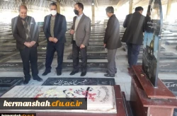 مراسم غبار روبی مزار شهدا
 3