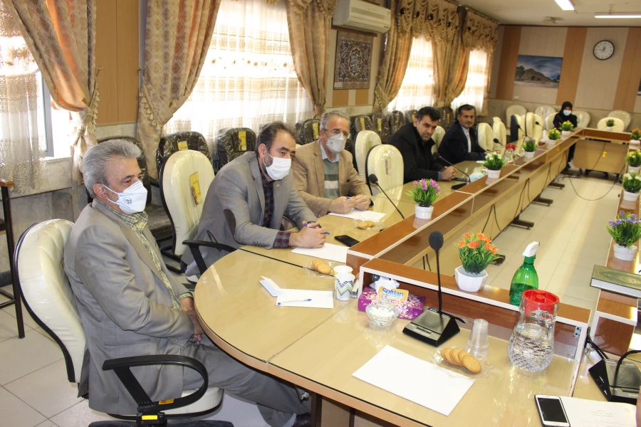 جلسه توجیهی مدیر کل منابع انسانی دانشگاه فرهنگیان با اعضا هیات علمی 3