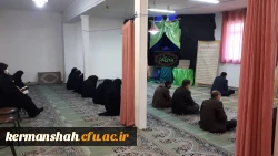 مراسم معنوی قرائیت زیارت عاشورا در پردیس صدوقی برگزار شد 2