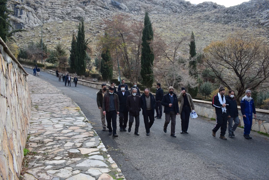 همایش پیاده  روی دانشجویان، کارکنان و اعضای هیئت علمی دانشگاه فرهنگیان کرمانشاه 4