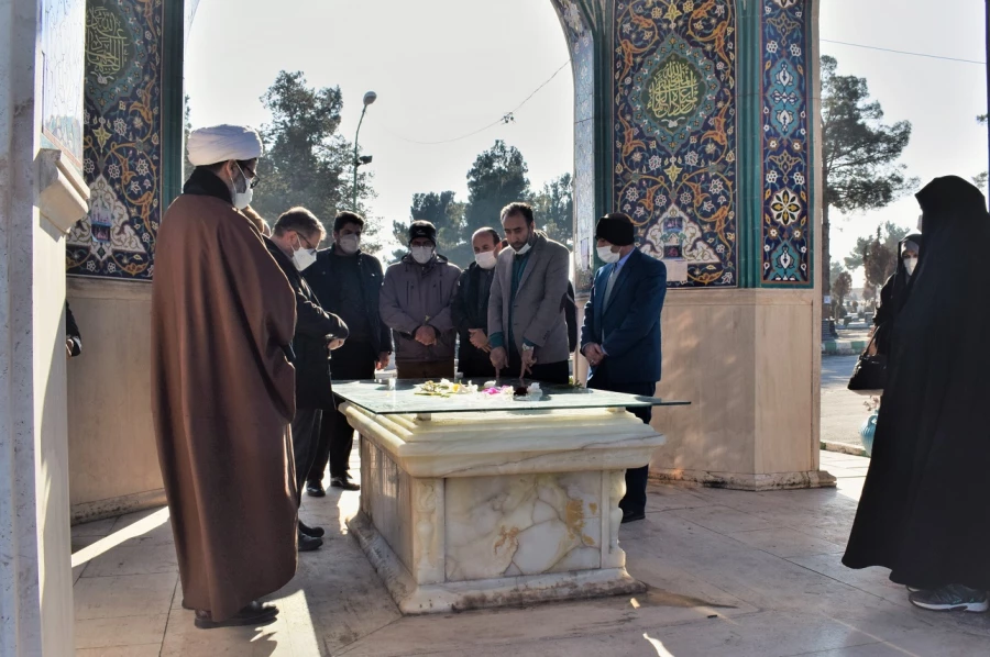 تجدید میثاق کارکنان دانشگاه فرهنگیان کرمانشاه با آرمانهای امام و شهدای انقلاب اسلامی 5