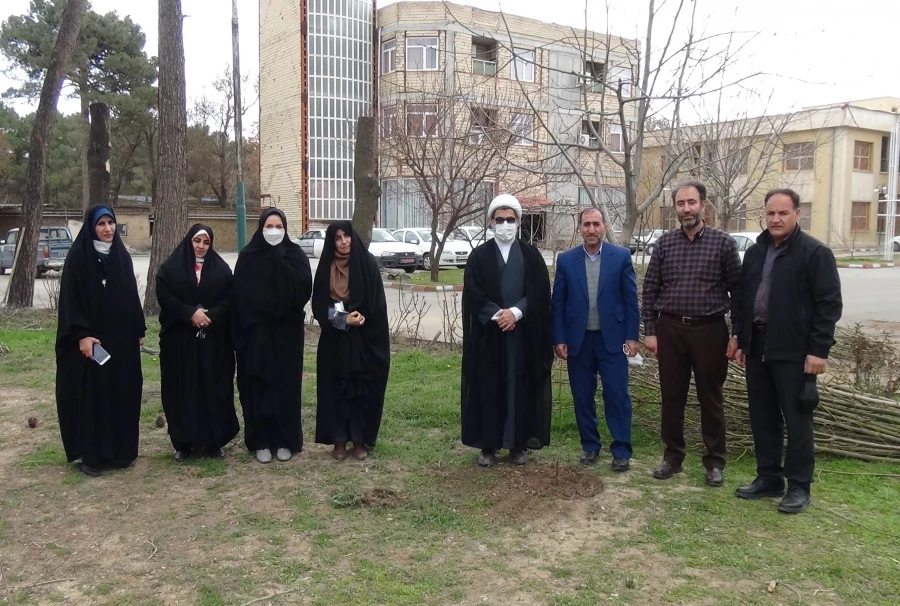 کاشت نهال در پردیس های دانشگاه فرهنگیان استان کرمانشاه  3