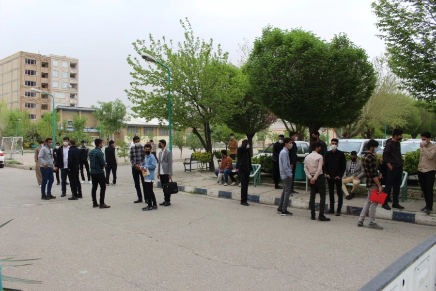 از سرگیری آموزش های حضوری در دانشگاه فرهنگیان استان کرمانشاه 6