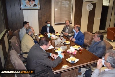 دیدار صمیمی مسولین بسیج اساتید استان با مدیر امور پردیس های دانشگاه فرهنگیان کرمانشاه