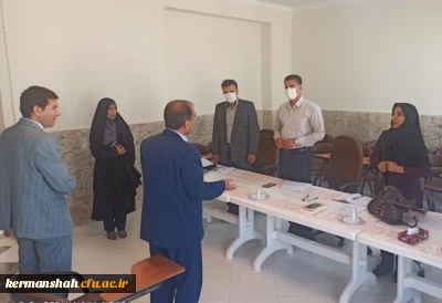 در دانشگاه فرهنگیان کرمانشاه انجام شد :

مصاحبه پذیرفته شدگان آزمون استخدامی پیمانی آموزش و پرورش
