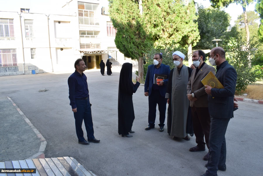 بازدید معاون فرهنگی و اجتماعی سازمان مرکزی از پردیس های استان کرمانشاه  6
