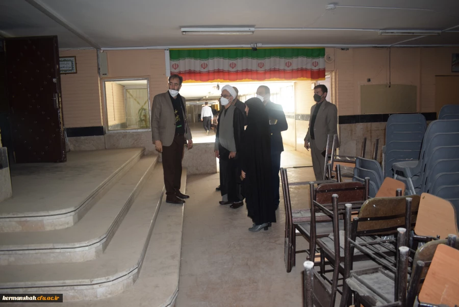 بازدید معاون فرهنگی و اجتماعی سازمان مرکزی از پردیس های استان کرمانشاه  7