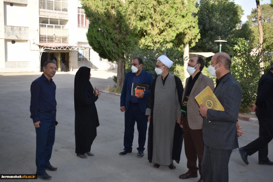 بازدید نماینده عالی دانشگاه فرهنگیان کشور از پردیس های استان کرمانشاه 2