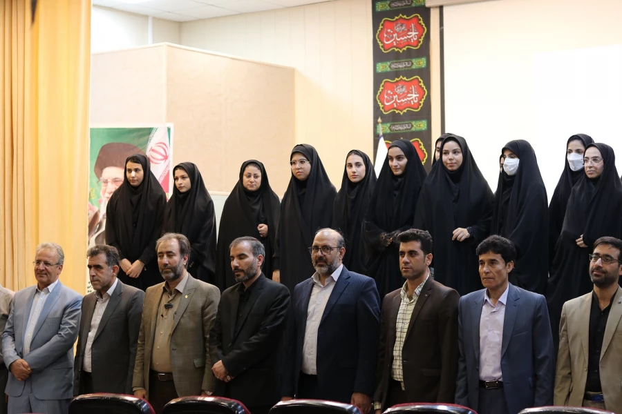 آیین تقدیر از دانشجو معلمان جهادگر دانشگاه فرهنگیان استان کرمانشاه  3