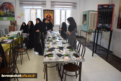 همزمان با ایام اربعین حسینی( ع) بر پا شد:

موکب شهدای تربیت معلم دانشگاه فرهنگیان کرمانشاه درمسیر کربلای معلی