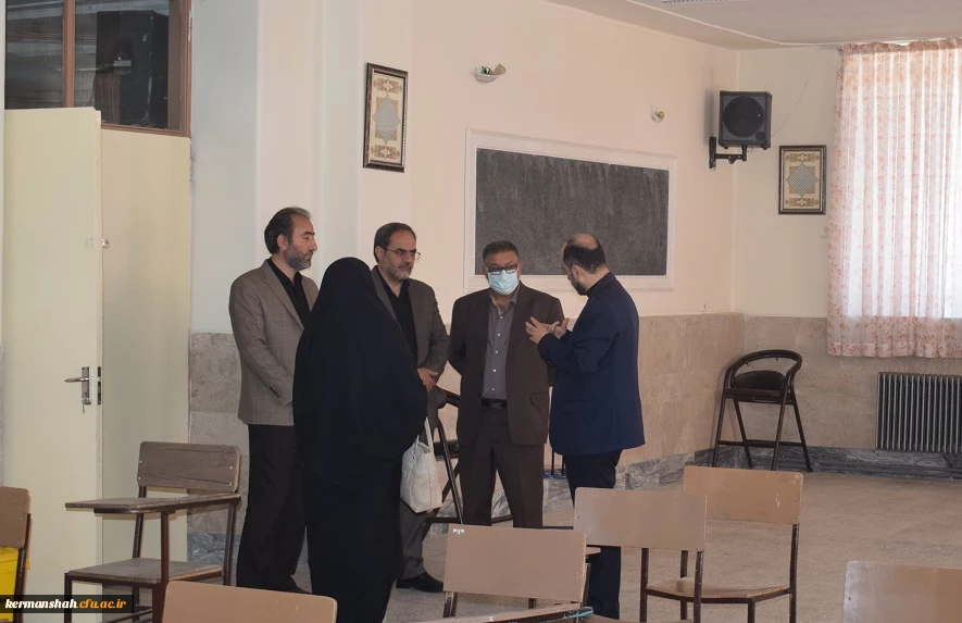 بازدید معاونت دانشجویی سازمان مرکزی از پردیس های استان کرمانشاه  3