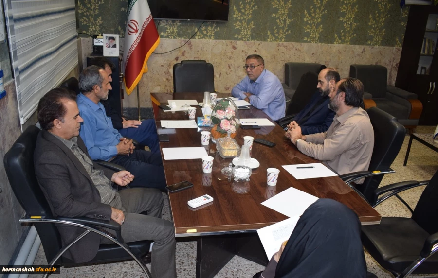 بازدید معاونت دانشجویی سازمان مرکزی از پردیس های استان کرمانشاه  2