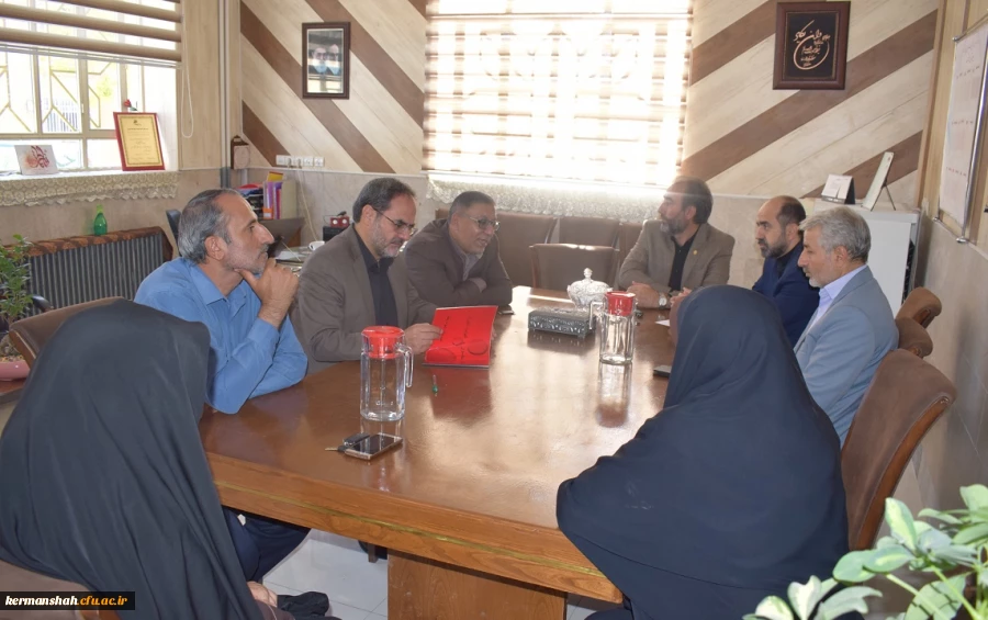 بازدید معاونت دانشجویی سازمان مرکزی از پردیس های استان کرمانشاه  6