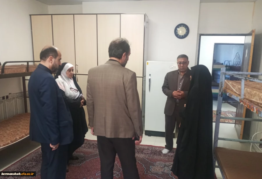 بازدید معاونت دانشجویی سازمان مرکزی از پردیس های استان کرمانشاه  4