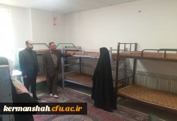 بازدید معاونت دانشجویی سازمان مرکزی از پردیس های استان کرمانشاه  4