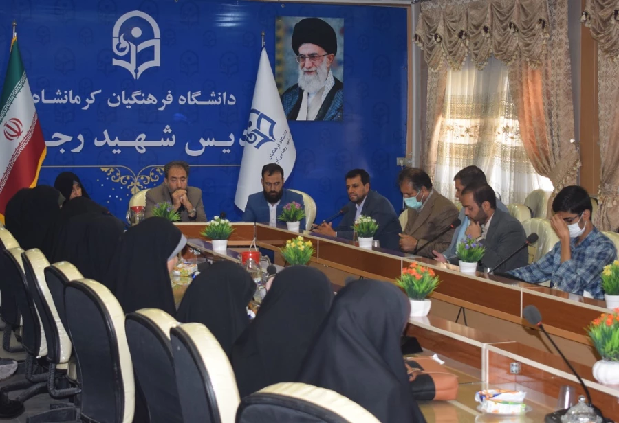 جلسه تکریم و معارفه مسئول بسیج دانشجویی پردیس شهید صدوقی دانشگاه فرهنگیان کرمانشاه 3
