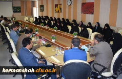 جلسه تکریم و معارفه مسئول بسیج دانشجویی پردیس شهید صدوقی دانشگاه فرهنگیان کرمانشاه 4