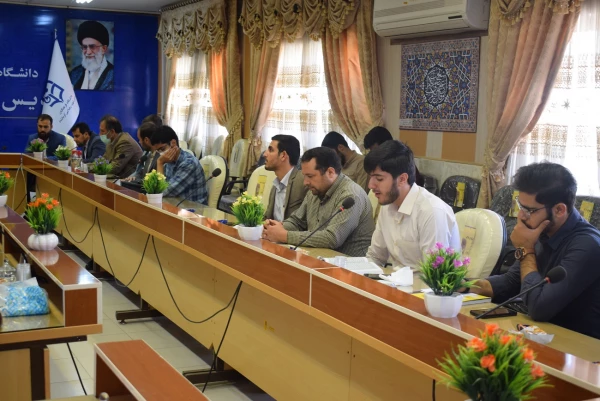 جلسه تکریم و معارفه مسئول بسیج دانشجویی پردیس شهید صدوقی دانشگاه فرهنگیان کرمانشاه 5
