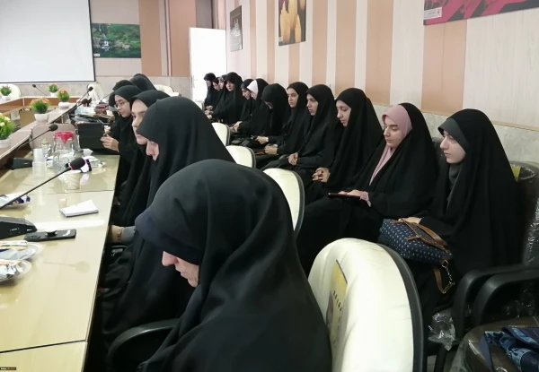 جلسه تکریم و معارفه مسئول بسیج دانشجویی پردیس شهید صدوقی دانشگاه فرهنگیان کرمانشاه 6