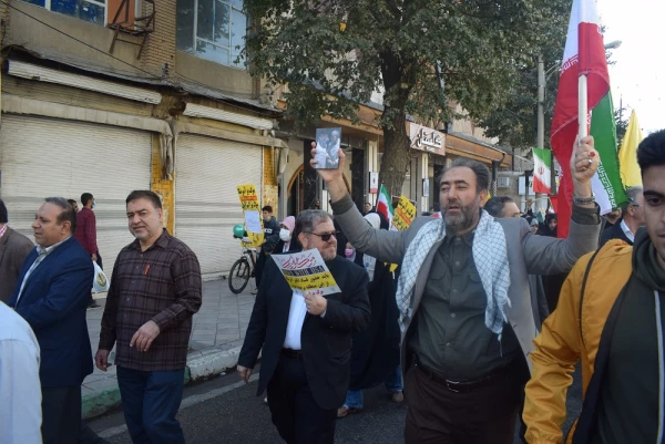 حماسه حضور انقلابی جامعه دانشگاه فرهنگیان کرمانشاه در راهپیمایی روز ملی مبارزه با استکبار جهانی 13