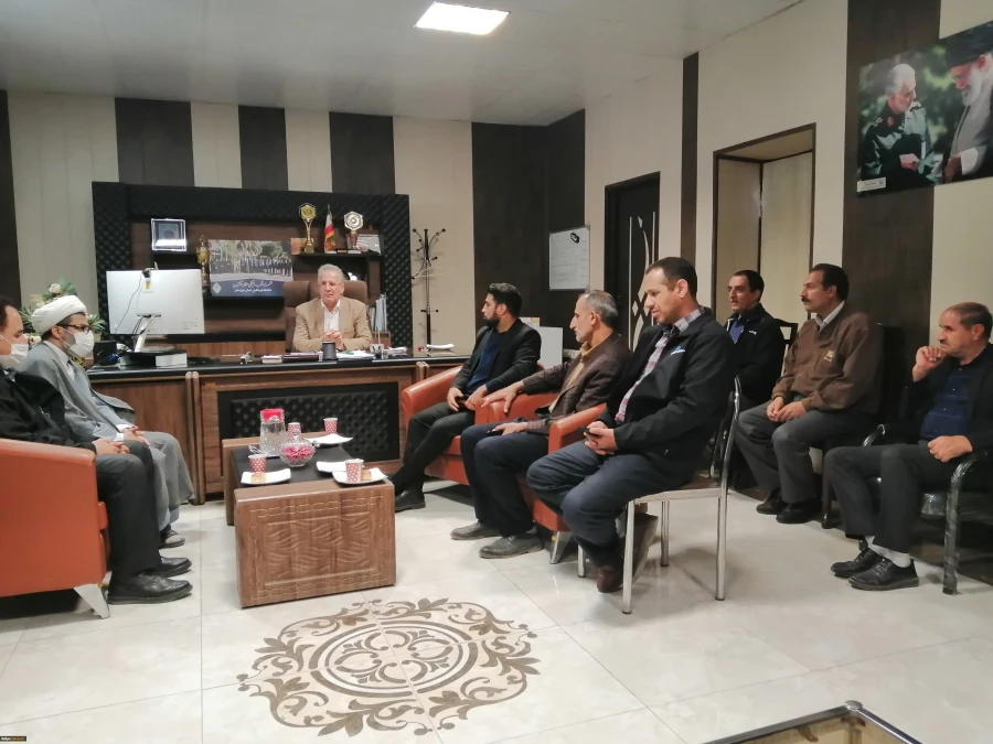 دیدار با دکتر عظیمی ریاست جدید امور پردیس های دانشگاه فرهنگیان کرمانشاه 4