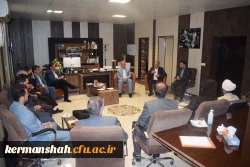 دیدار اساتید دانشگاه با سرپرست جدید مدیریت امور پردیس های استان کرمانشاه 2