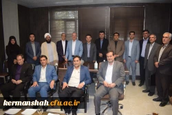 دیدار اساتید دانشگاه با سرپرست جدید مدیریت امور پردیس های استان کرمانشاه 5
