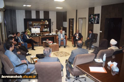 دیدار اساتید دانشگاه با سرپرست جدید مدیریت امور پردیس های استان کرمانشاه