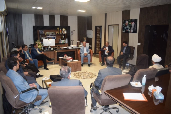 دیدار اساتید دانشگاه با سرپرست جدید مدیریت امور پردیس های استان کرمانشاه 2