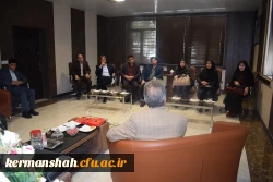 دیدار اساتید دانشگاه با سرپرست جدید مدیریت امور پردیس های استان کرمانشاه 4
