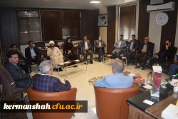 دیدار اساتید دانشگاه با سرپرست جدید مدیریت امور پردیس های استان کرمانشاه 5