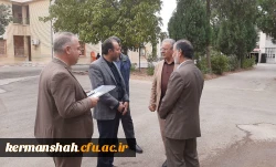 یادمان شهید گمنام دانشگاه فرهنگیان کرمانشاه جانمایی شد. 2