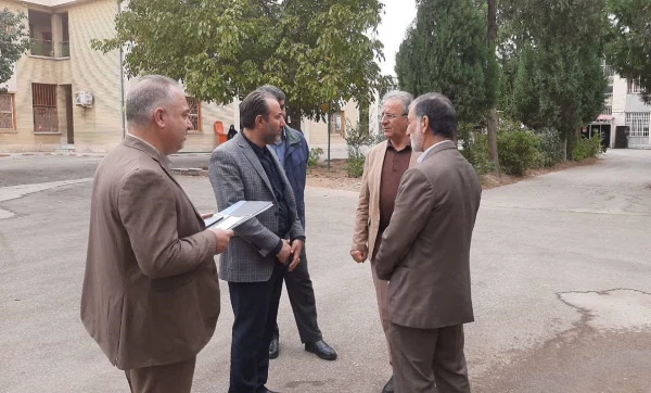 یادمان شهید گمنام دانشگاه فرهنگیان کرمانشاه جانمایی شد. 2