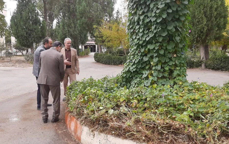 یادمان شهید گمنام دانشگاه فرهنگیان کرمانشاه جانمایی شد. 3