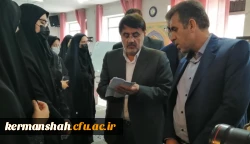 نشست بهمن امیری مقدم استاندار کرمانشاه با دانشجویان دختر پردیس دانشگاهی شهید صدوقی دانشگاه فرهنگیان 2