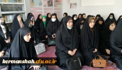 نشست بهمن امیری مقدم استاندار کرمانشاه با دانشجویان دختر پردیس دانشگاهی شهید صدوقی دانشگاه فرهنگیان 8