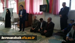 نشست بهمن امیری مقدم استاندار کرمانشاه با دانشجویان دختر پردیس دانشگاهی شهید صدوقی دانشگاه فرهنگیان 12